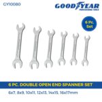 Double Open End Spanners Set
