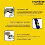 Goodyear Adjustable Wrench With Grip