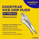 Goodyear Vice Grip Plier 10 (250mm) – Premium Quality – Front Image