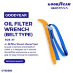 Goodyear 8 Oil Filter Wrench (Belt Type) – (01)