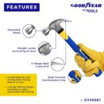 Goodyear Claw Hammer With Fiber Glass Handle – Premium Quality