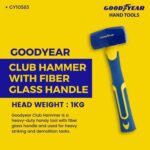 Goodyear Club Hammer with Fiber Glass Handle