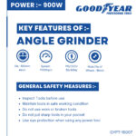 Goodyear Angle Grinder GYPT-15007 (1)